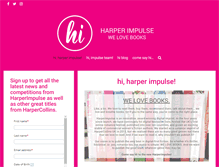 Tablet Screenshot of harperimpulseromance.com